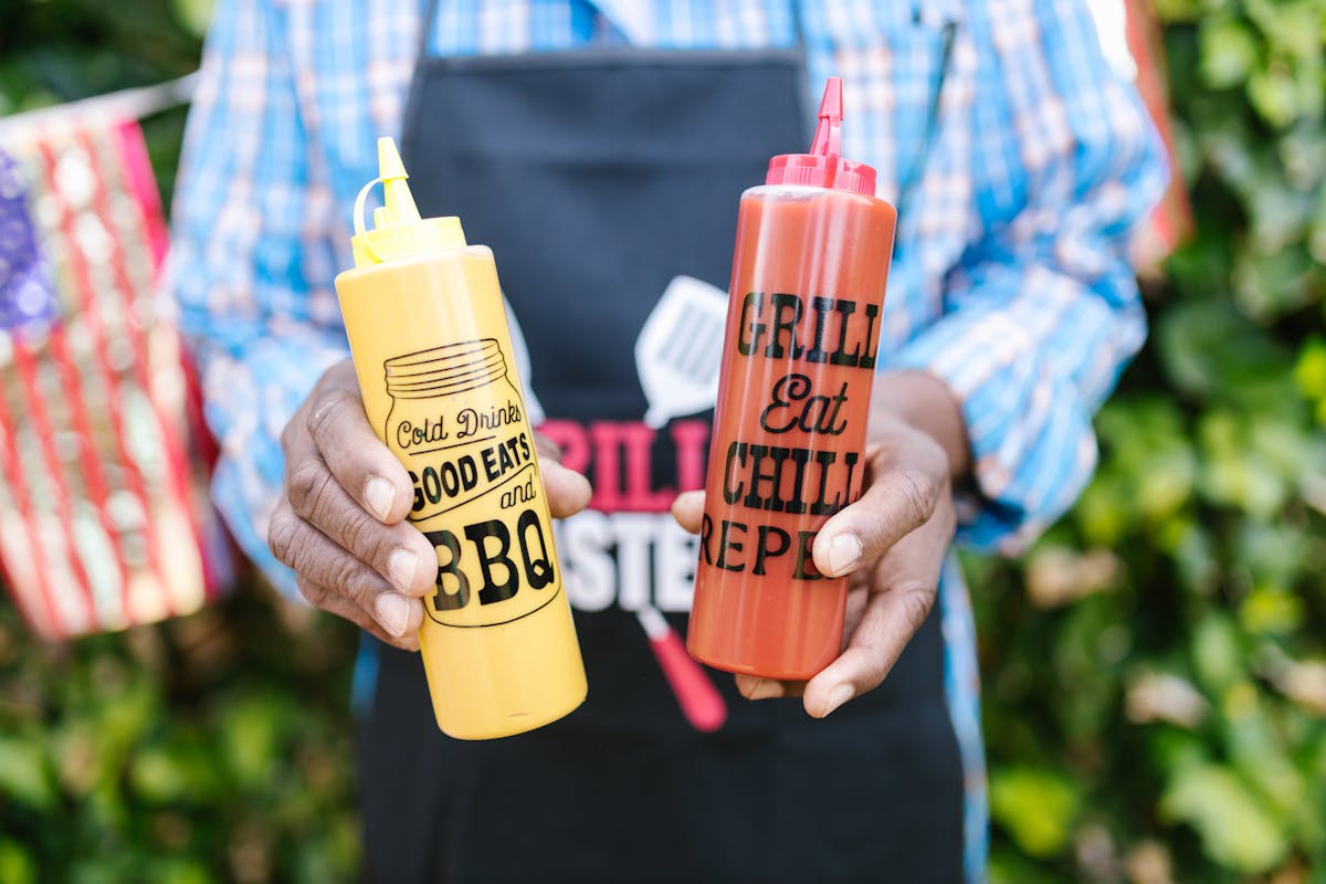 BBQ condiments and gift set for grilling enthusiasts
